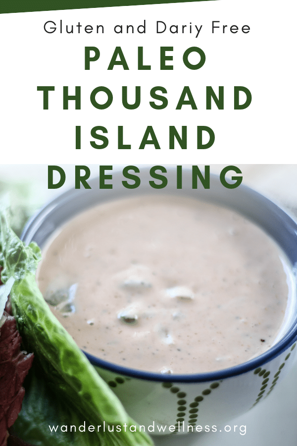 a bowl of paleo-friendly thousand island dressing