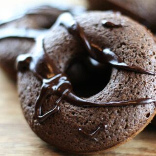 Nut-Free Chocolate Donuts with Chocolate Ganache