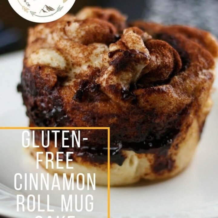Gluten-Free Cinnamon Roll Mug Cake