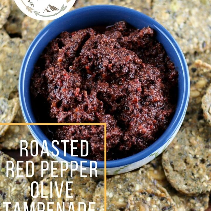 Roasted Red Pepper Olive Tapenade