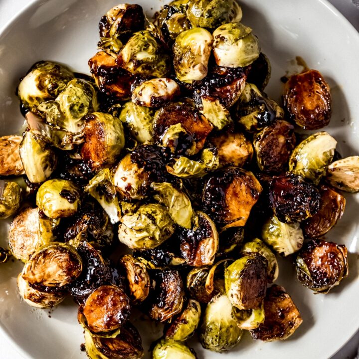 Honey Caramelized Brussel Sprouts
