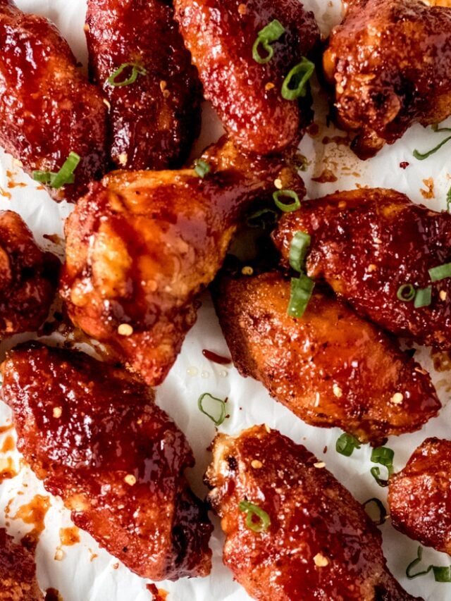 Barbecue Chicken Wing Recipe Story