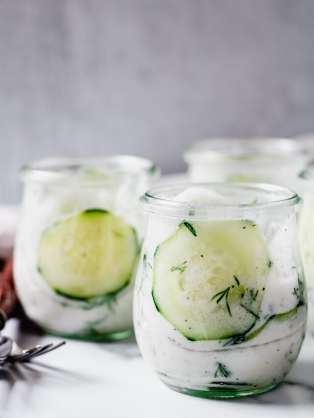 Creamy Cucumber Salad Story