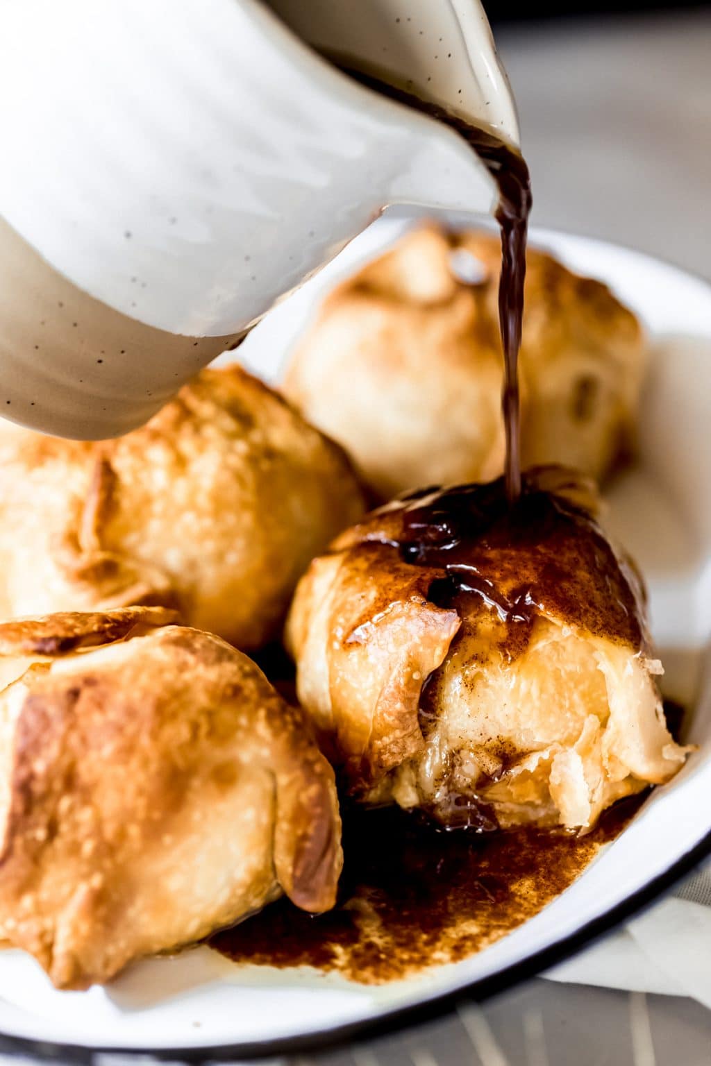 Air Fryer Apple Dumplings • Wanderlust and Wellness
