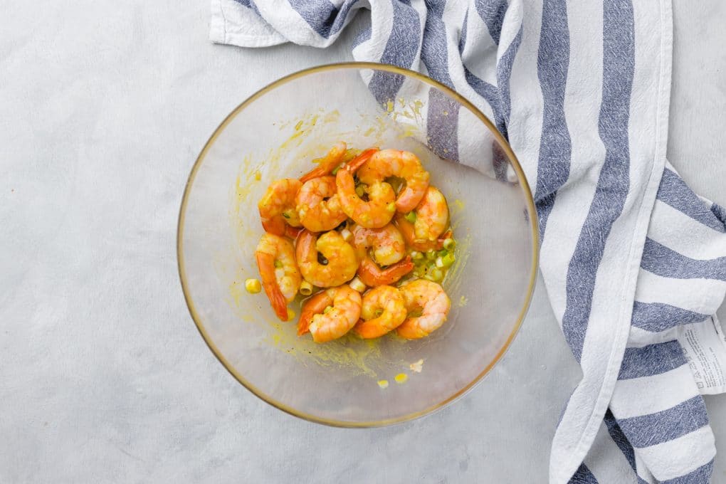 ingredients to make shrimp dijon appetizer