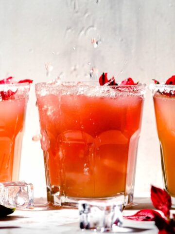 Hibiscus La Croix Cocktail