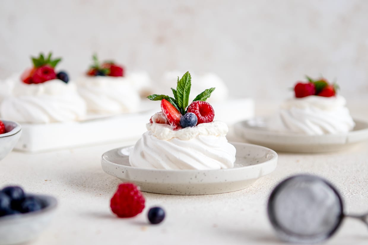 Mini Pavlovas • Wanderlust and Wellness
