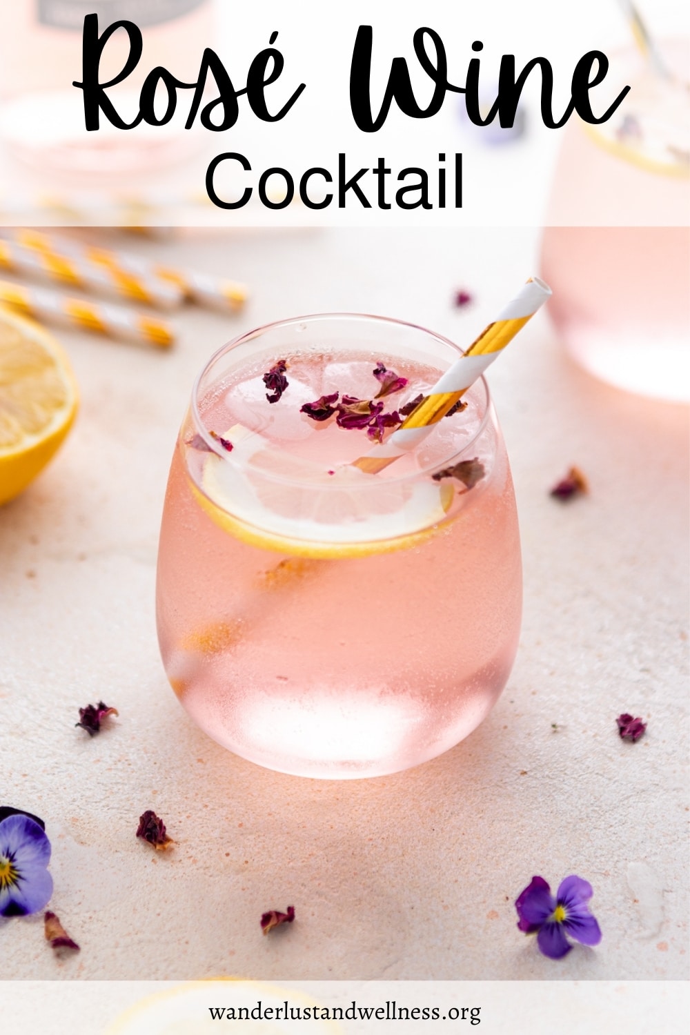 rose wine cocktail recipe